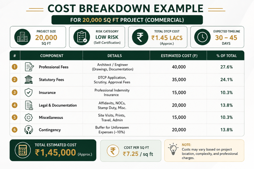 Cost of hiring industrial architects in Gurgaon example